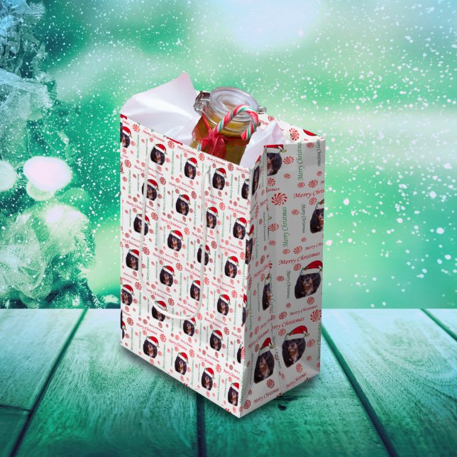 God jul CKCS Santa Gift Bag (Skapare uppladdad)