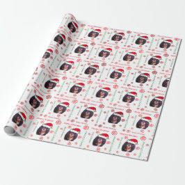 God jul CKCS Santa Wrapping Papper Presentpapper