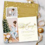 God jul Classic Script Photo Elegant Chic Julkort<br><div class="desc">Designad av tjock*fa*tin. Enkel att anpassa med egen text,  bild eller bild. Kontakta tjock*fa*tin direkt om du vill ha anpassningsbar. Avgifter för anpassningsbar gäller. www.zazzle.com/fat_fa_tin www.zazzle.com/color_therapy www.zazzle.com/fatfatin_blue_knot www.zazzle.com/fatfatin_red_knot www.zazzle.com/fatfatin_mini_me www.zazzle.com/fatfatin_box www.zazzle.com/fatfatin_design www.zazzle.com/fatfatin_ink.</div>