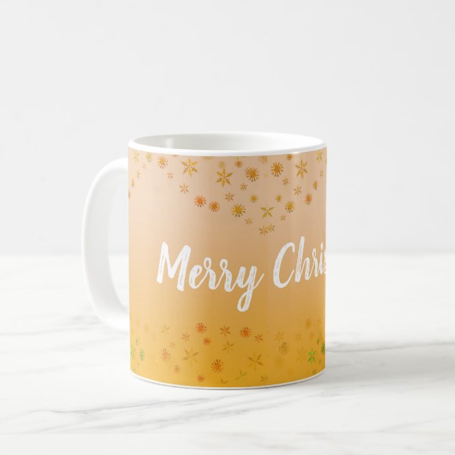 God jul Classic White Mugg (Framsida vänster)