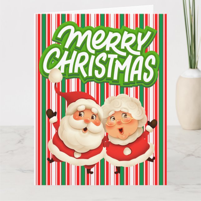 God jul, Clause Kort (Framsida)