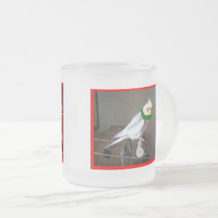 God Jul Cockatiel Frosty Mugg