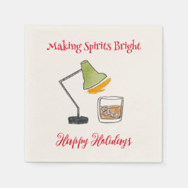 God Jul Cocktail Beverage Napkins Pappersservett