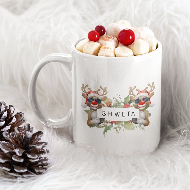 God jul Coffee Mugg Personlig Gift (Merry Christmas Coffee Mug Personalized Gift)