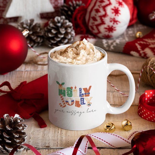 God jul Coffee Mugg Personlig Gift (Merry Christmas Coffee Mug Personalized Gift)