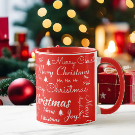 God jul Coffee Red Gift Kopp Cocoa Mugg