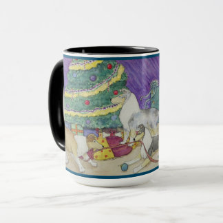 God jul Collies Mugg