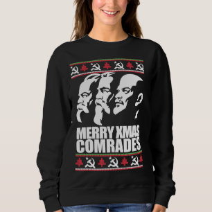 GOD JUL COMRADE Ugly jul Sweater Marx Eng T Shirt