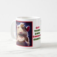 God jul Cookie-a-holländsk mus Mugg