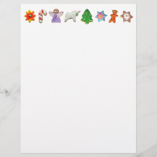 God Jul Cookie Letterhead (Framsida)