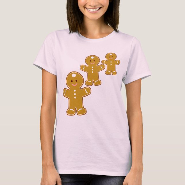 God Jul Cookie Mamma Tee Shirt (Framsida)