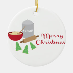 God jul Cookies Julgransprydnad Keramik