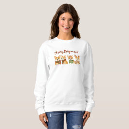 'God Jul Corgi!' Corgis Positiva Energipaket T Shirt