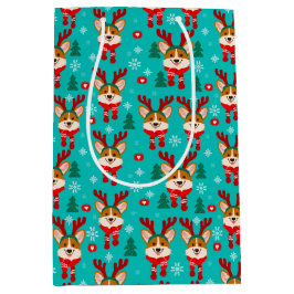 God jul Corgi Hund Gift Bag