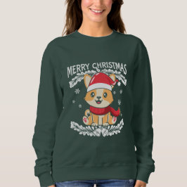 God jul Corgi T Shirt
