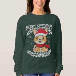 God jul Corgi T Shirt