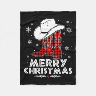 God jul Cowboy Boots Red Buffalo Play Wes Fleecefilt
