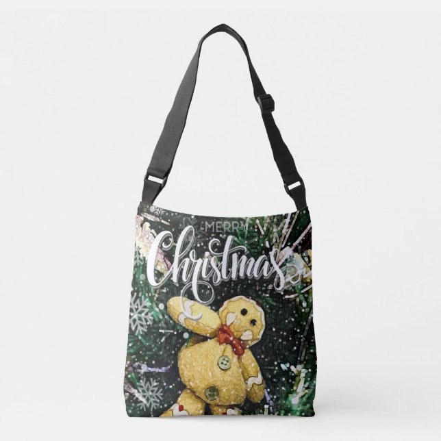 God jul Crossbody Bag Axelväska (Framsida)