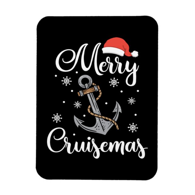 God jul, Cruisemas Helgdag Cruising Gift Magnet (Vertikal)