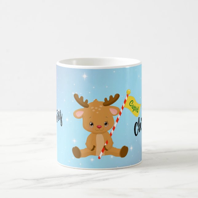 God jul Cupid Reindeer Kaffemugg (Center)