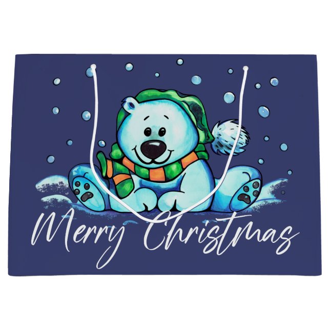God jul Cute Bear (Framsidan)