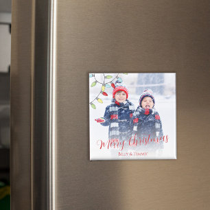 God jul Cute Colorful String Ljus Magnet