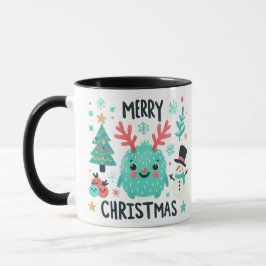 God jul Cute Fluffy Mugg