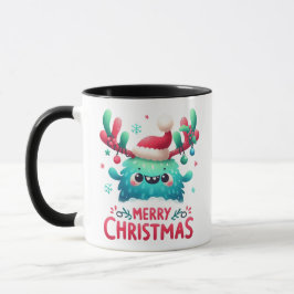 God jul Cute Fluffy Mugg
