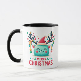 God jul Cute Fluffy Mugg