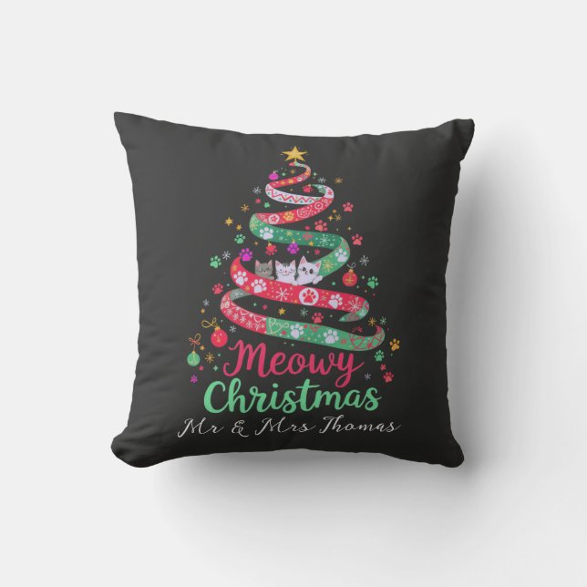 God Jul Cute & Funny Helgdag Design Kudde (Framsida)