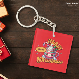 God jul Cute Hett Chocolate Mugg Family