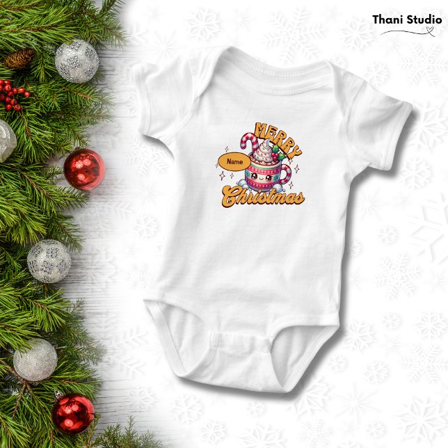 God jul Cute Hett Chocolate Mugg Family T Shirt (Skapare uppladdad)