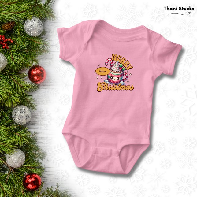 God jul Cute Hett Chocolate Mugg Family T Shirt (Skapare uppladdad)