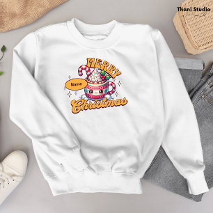 God jul Cute Hett Chocolate Mugg Family T Shirt