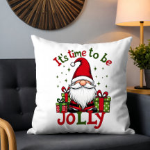 God Jul Cute Jolly Santa Helgdag