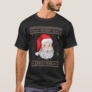 God jul Cute Jultomten Lustigt sötat T Shirt