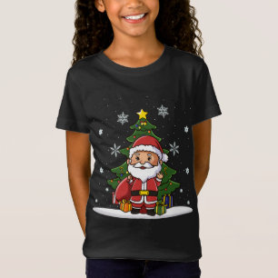 God jul Cute Kawaii Chibi Jultomten T Shirt