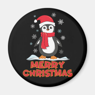 God jul Cute Penguin Magnet