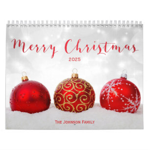 God jul Cute Photo Calendar 2025 Kalender