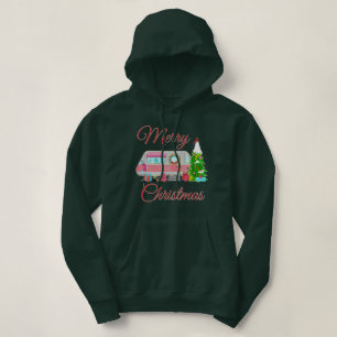 God jul Cute Vintage Camper Trailer Sweets T Shirt