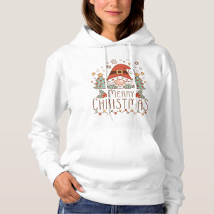 God jul Cute Whimsitive Festive Santa T Shirt