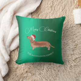 God jul Dachshund Hund Merry Kudde