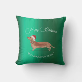God jul Dachshund Hund Merry Kudde