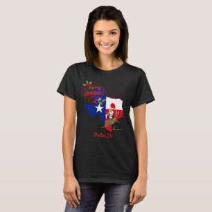 God jul Dallas Texas T Shirt
