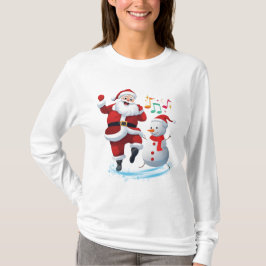 God jul Dance Party T Shirt
