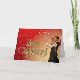 God jul Dancers PERSONLIG Helgkort