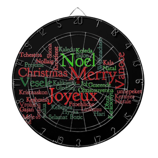 God jul darttavla (Framsidan)
