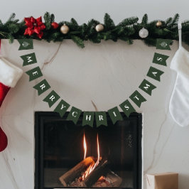 God jul Decor Simple Modern Vimplar