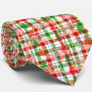 God jul Decorative Play Tartan Slips