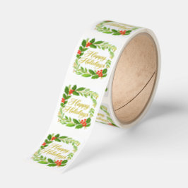 'God Jul' dekal Fyrkantigt Klistermärke